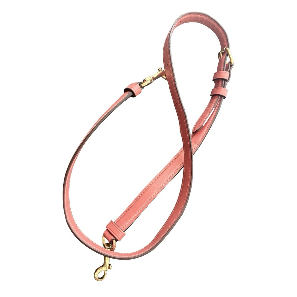 COACH Elle Hobo Pink Leather flower replacement strap